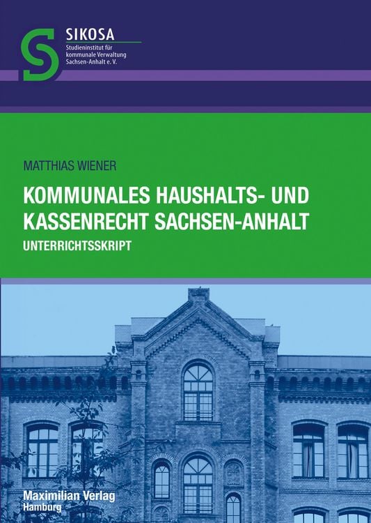 Produktbild: Kommunales Haushalts- und Kassenrecht Sachsen-Anhalt