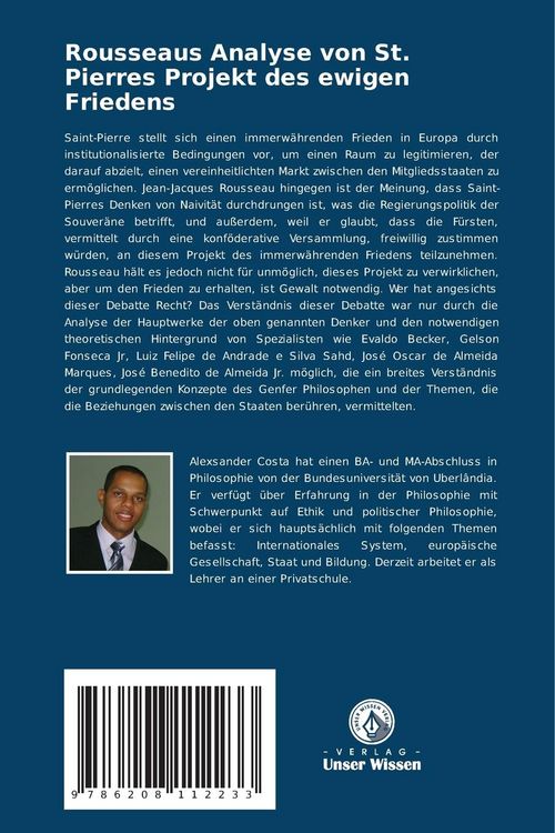 Produktbild: Rousseaus Analyse von St. Pierres Projekt des ewigen Friedens