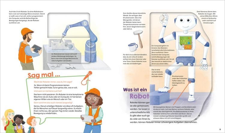 Produktbild: WAS IST WAS Junior Band 44 Roboter!