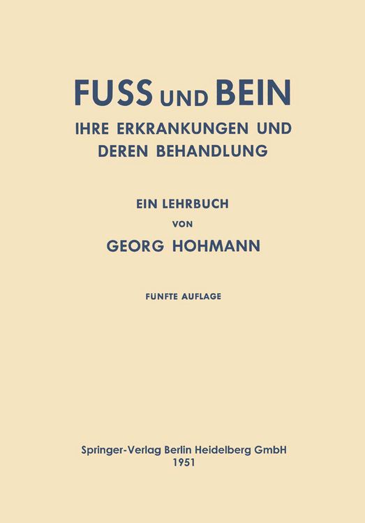Produktbild: Fuss und Bein