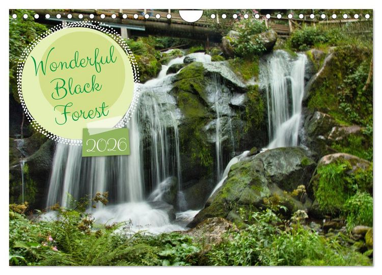 Produktbild: Wonderful Black Forest (Wall Calendar 2026 DIN A4 landscape), CALVENDO 12 Month Wall Calendar
