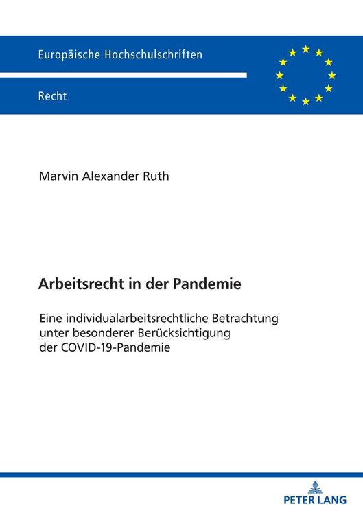 Produktbild: Arbeitsrecht in der Pandemie