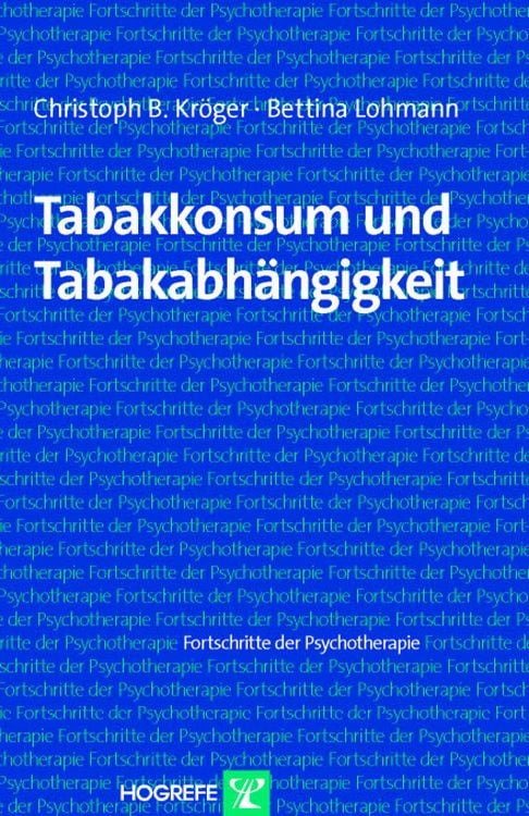 Produktbild: Tabakkonsum und Tabakabhängigkeit