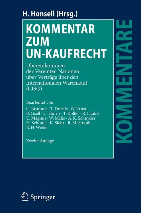 Produktbild: Kommentar zum UN-Kaufrecht