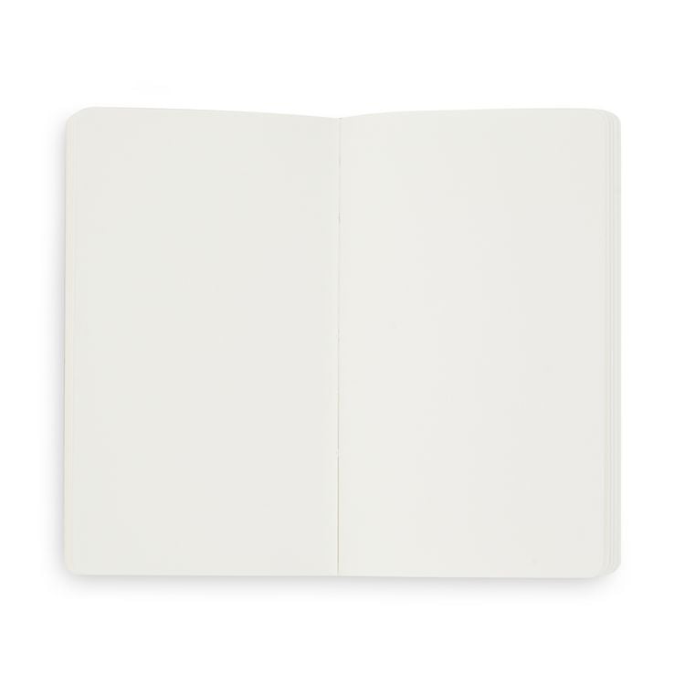 Produktbild: Notizbuch A6 Softcover Navy Blue Blanko, 128 Seiten