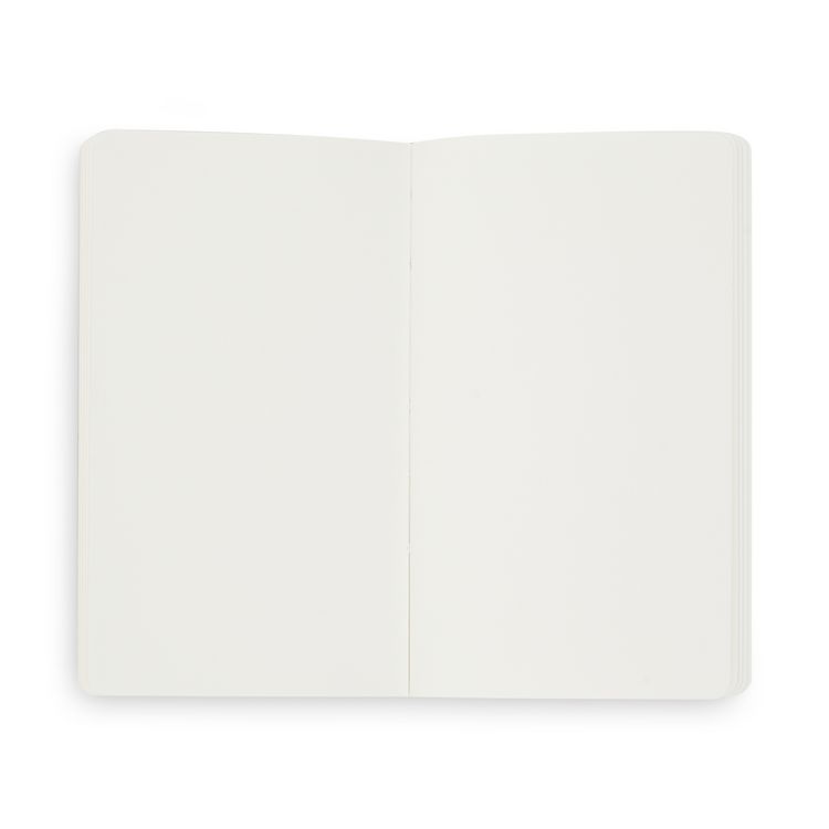 Produktbild: Notizbuch A6 Softcover Navy Blue Blanko, 128 Seiten