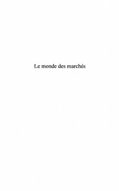 Produktbild: Le monde des marches