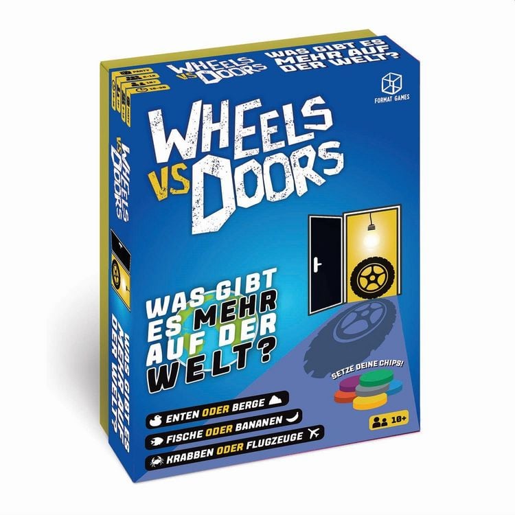 Produktbild: FORMAT GAMES - Wheels vs Doors