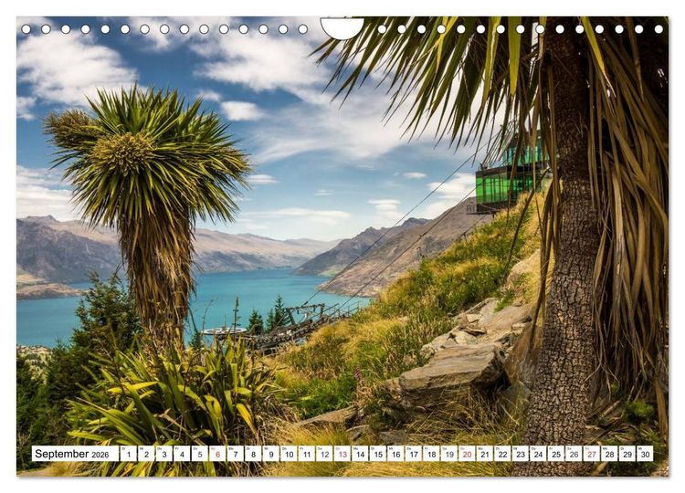 Produktbild: Neuseeland. Traumhafte Naturlandschaften (Wandkalender 2026 DIN A4 quer), CALVENDO Monatskalender