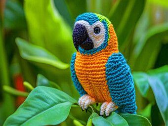 Produktbild: CALVENDO Puzzle Ara | 1000 Teile Lege-Gr&ouml;&szlig;e 64x48cm Foto-Puzzle f&uuml;r gl&uuml;ckliche Stunden