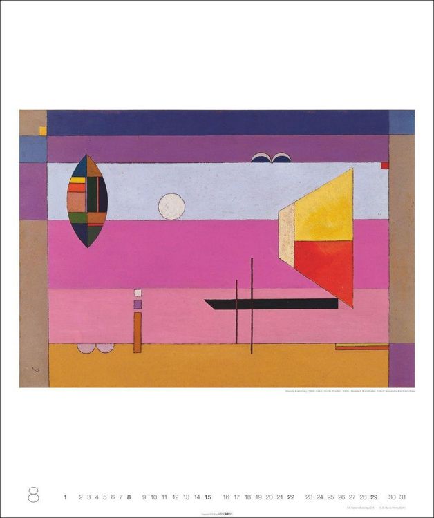 Produktbild: Wassily Kandinsky Edition Kalender 2027