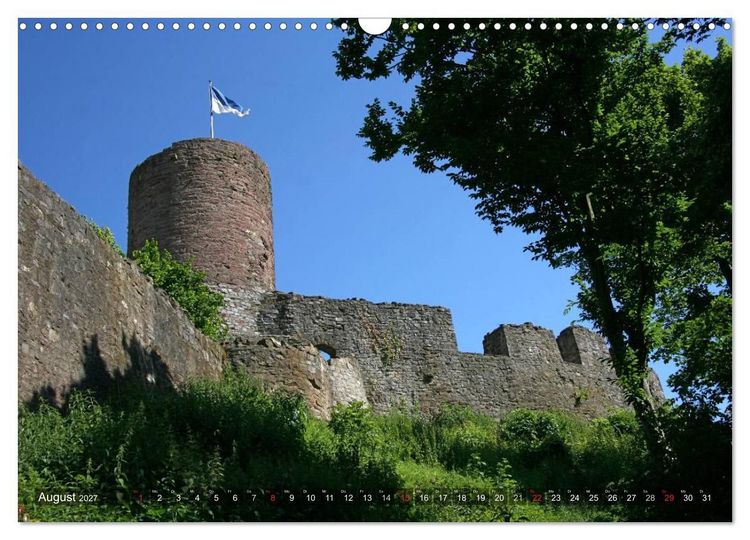 Produktbild: Deutsche Burgen (Wandkalender 2027 DIN A3 quer), CALVENDO Monatskalender