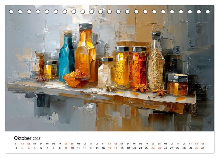 Produktbild: K&uuml;chen Poesie (Tischkalender 2027 DIN A5 quer), CALVENDO Monatskalender