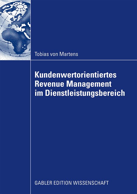 Produktbild: Kundenwertorientiertes Revenue Management im Dienstleistungsbereich