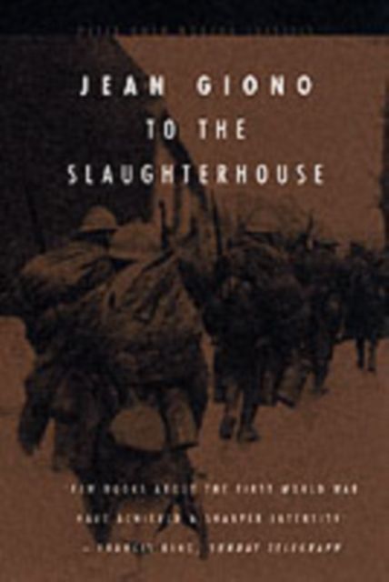 Produktbild: Giono, J: To the Slaughterhouse