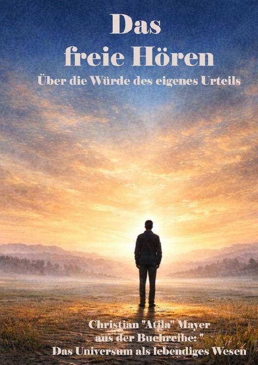 Produktbild: Das Universum als lebendiges Wesen / Das freie H&ouml;ren