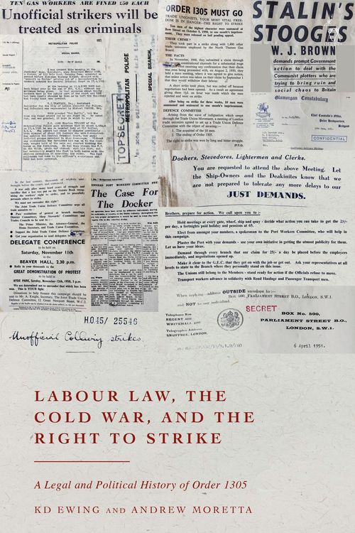 Produktbild: Labour Law, the Cold War, and the Right to Strike
