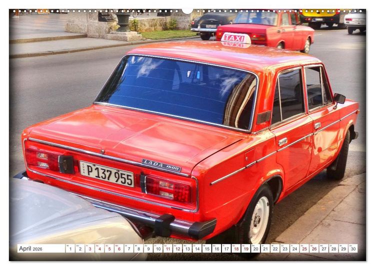 Produktbild: LADA-1600 - Russlands popul&auml;rstes Automobil (Wandkalender 2026 DIN A2 quer), CALVENDO Monatskalender