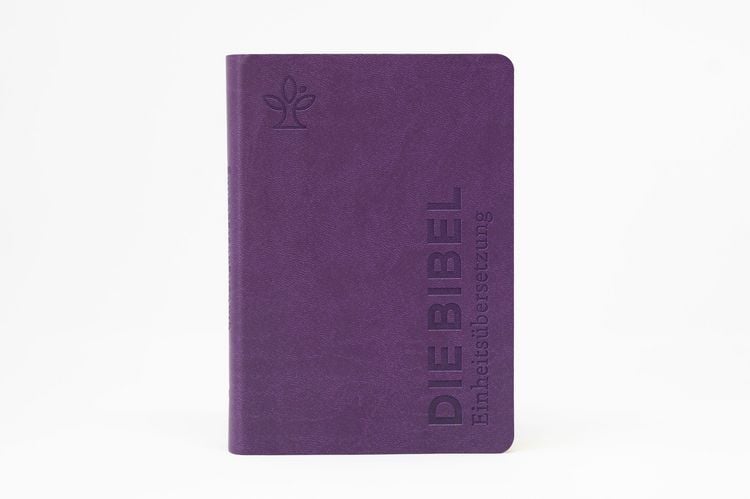 Produktbild: Die Bibel. Senfkorn, Handschmeichler lila