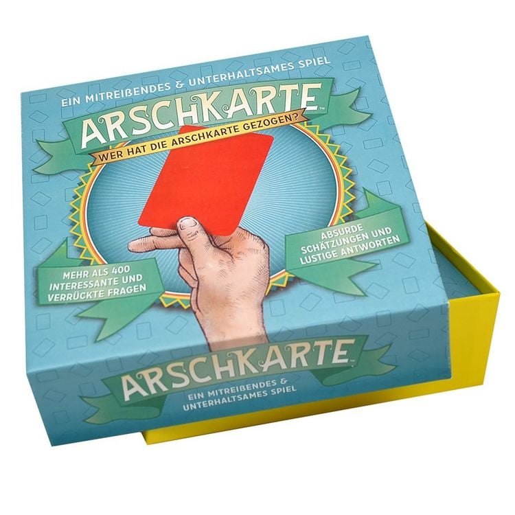 Produktbild: Pegasus - Arschkarte, Wer hat die Arschkarte gezogen? Kartenspiel, Mitbringspiel