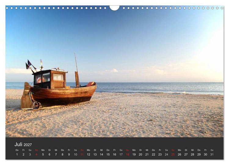 Produktbild: Mecklenburg-Vorpommern (Wandkalender 2027 DIN A3 quer), CALVENDO Monatskalender