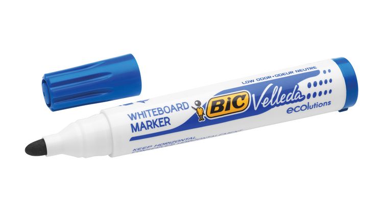 Produktbild: BIC Whiteboard Marker Velleda 1701 ECOlutions 4er Set