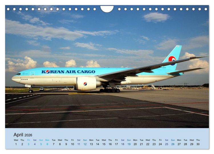 Produktbild: Wings over Frankfurt (UK Edition) (Wall Calendar 2026 DIN A4 landscape), CALVENDO 12 Month Wall Calendar