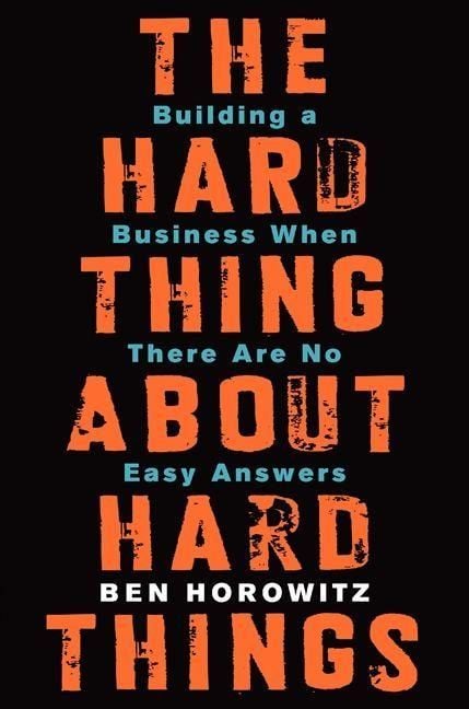 Produktbild: The Hard Thing about Hard Things