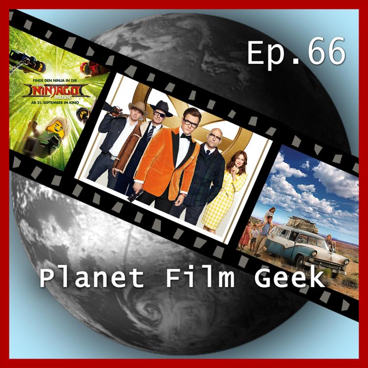 Produktbild: Planet Film Geek, PFG Episode 66: Kingsman: The Golden Circle, The LEGO Ninjago Movie, Schloss aus Glas