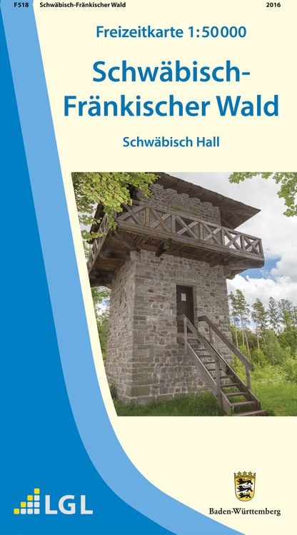 Produktbild: LGL BW 50 000 Freizeit Schwäbisch-Fränkischer Wald
