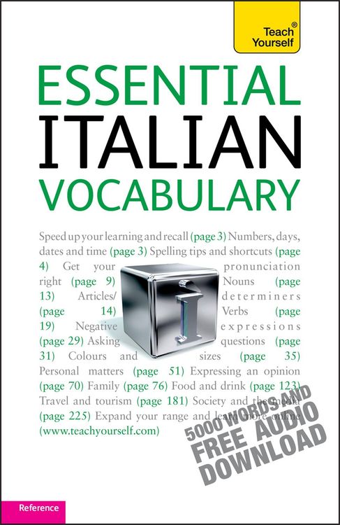 Produktbild: Essential Italian Vocabulary