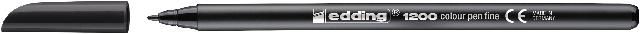 Produktbild: EDDING&reg; Fasermaler 1200, schwarz