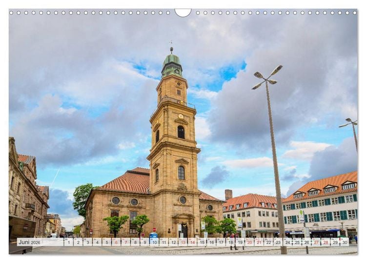Produktbild: Erlangen Impressionen (Wandkalender 2026 DIN A3 quer), CALVENDO Monatskalender