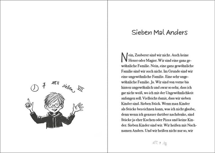 Produktbild: Sieben Mal Anders (Band 1) - Adele m&ouml;chte die Welt umarmen