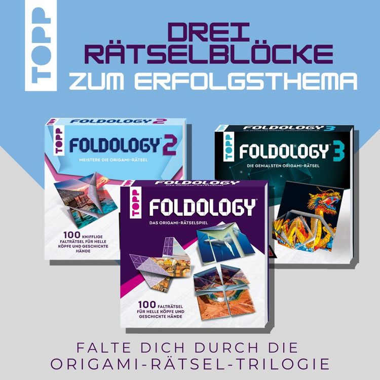Produktbild: Foldology &ndash; Das Origami-R&auml;tselspiel