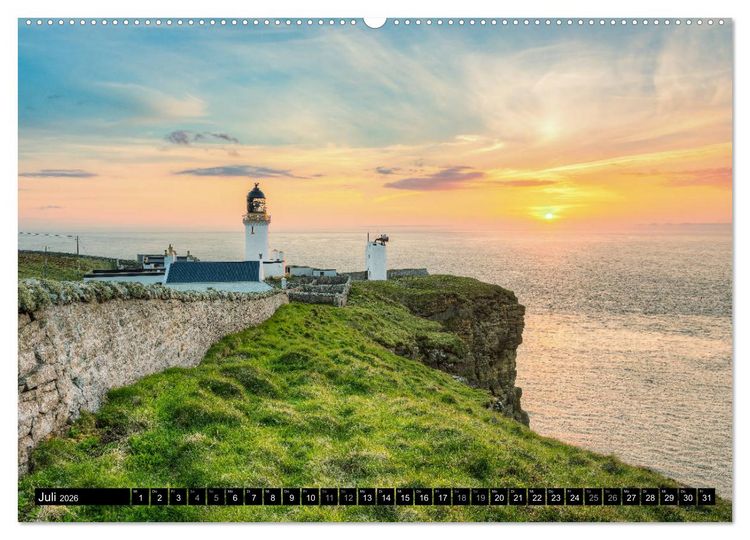 Produktbild: Wundersch&ouml;nes Schottland (hochwertiger Premium Wandkalender 2026 DIN A2 quer), Kunstdruck in Hochglanz