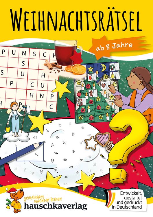 Produktbild: Weihnachtsr&auml;tsel - R&auml;tselblock ab 8 Jahre