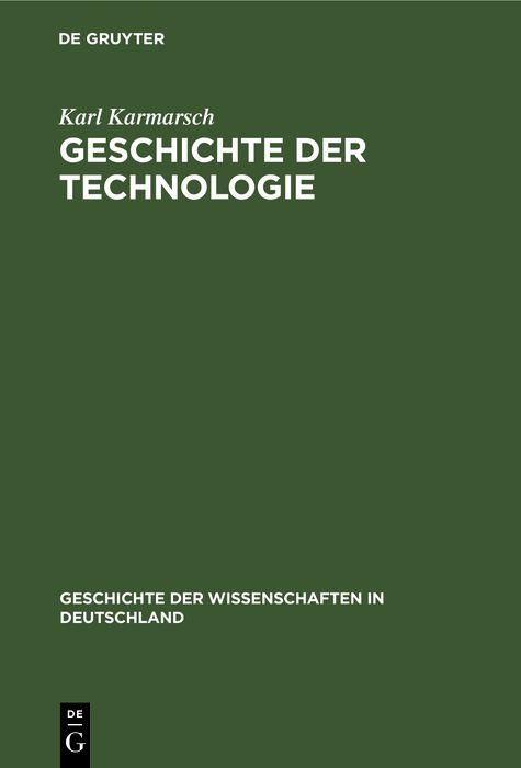 Produktbild: Geschichte der Technologie