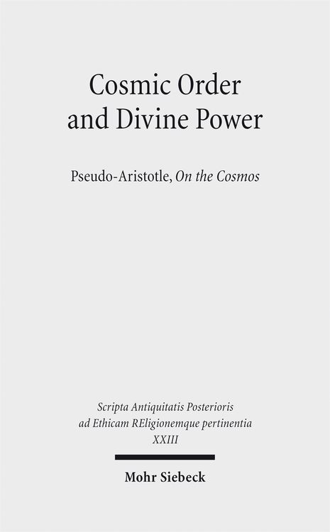 Produktbild: Cosmic Order and Divine Power
