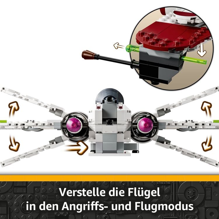 Produktbild: LEGO Star Wars 75402 ARC-170 Starfighter, Bauset zu Die Rache der Sith