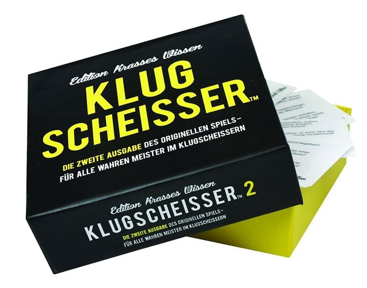 Produktbild: Pegasus - Klugscheisser Black Edition, Kartenspiel