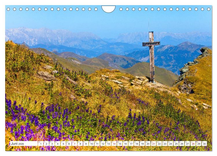 Produktbild: Gr&uuml;&szlig;e aus Bad Hofgastein (Wandkalender 2026 DIN A4 quer), CALVENDO Monatskalender