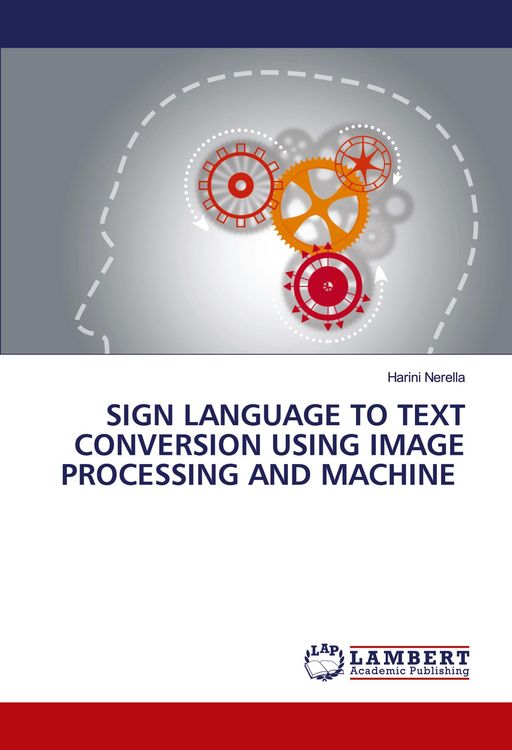 Produktbild: Sign Language To Text Conversion Using Image Processing and Machine