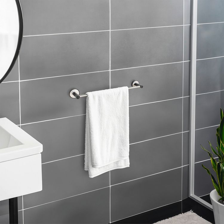 Produktbild: UV-Loc&reg; Badetuchstange Uno Mod. Udine 40 cm, Befestigen ohne Bohren mit innovativem Klebesystem