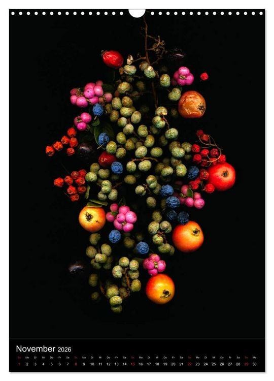 Produktbild: Blumen bei Nacht (Wandkalender 2026 DIN A3 hoch), CALVENDO Monatskalender