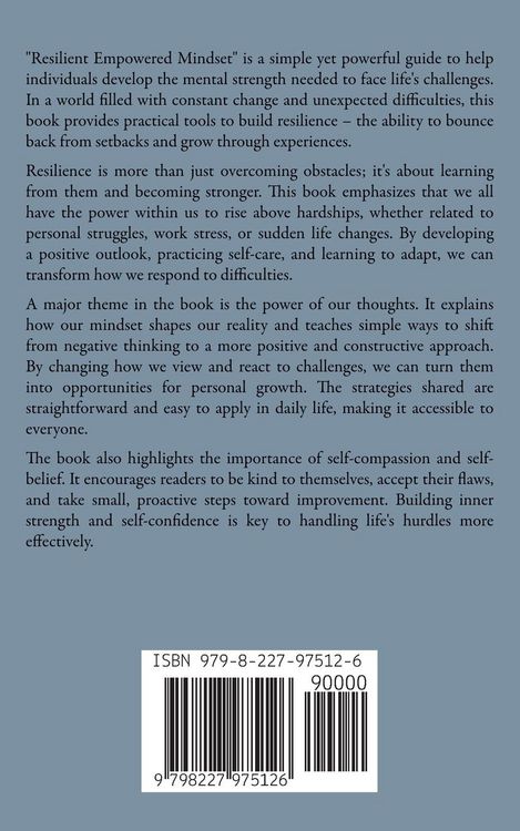 Produktbild: The Resilient Empowered Mindset
