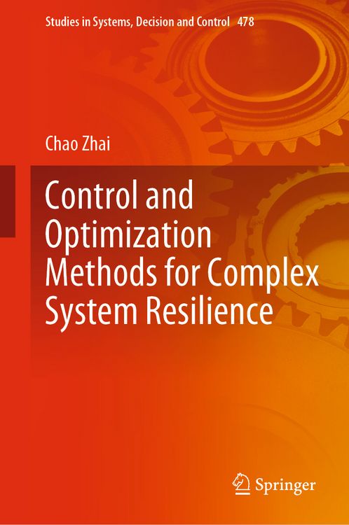 Produktbild: Control and Optimization Methods for Complex System Resilience
