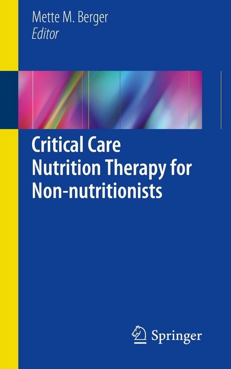 Produktbild: Critical Care Nutrition Therapy for Non-nutritionists