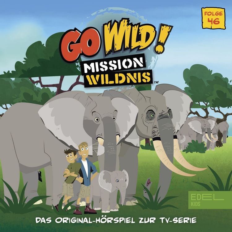 Produktbild: Folge 46: Wildponys / Elefantenged&auml;chtnis (Das Original-H&ouml;rspiel zur TV-Serie)