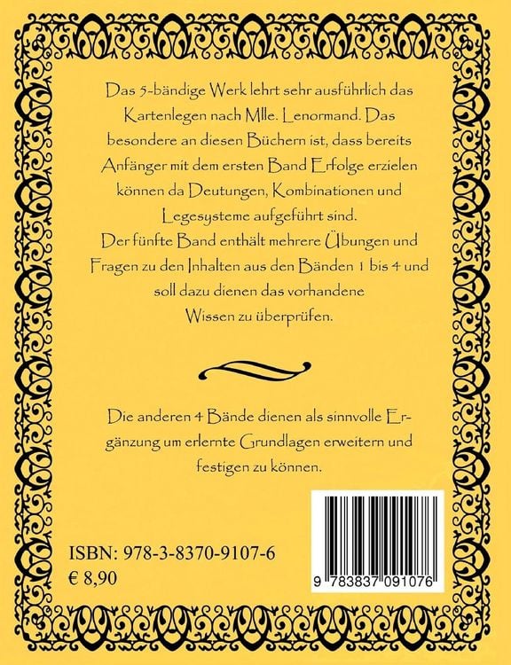 Produktbild: Kartenlegen nach Mlle. Lenormand Band 5